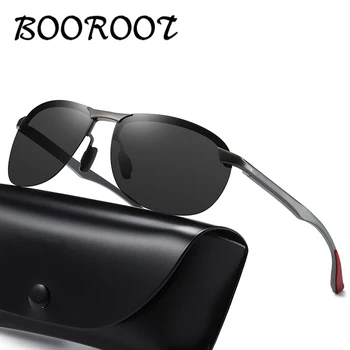 

New Aluminum Sunglasses Mens Polarized Sunglasses Classic Design Pilot Driver Driving Sun Glasses UV400