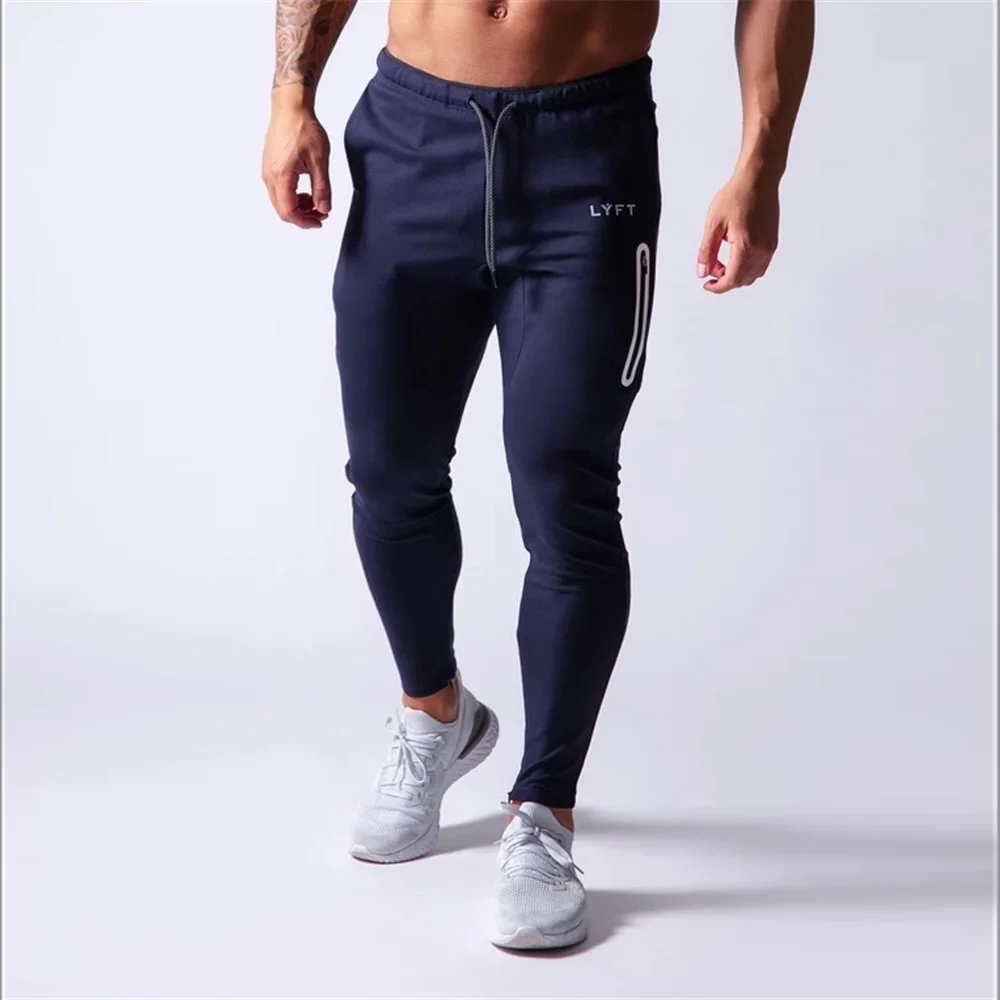 20CK01ZQ Новинка, мужские спортивные штаны для бега, спортивные штаны для бега, мужские хлопковые спортивные штаны для бега, облегающие брюки для бодибилдинга, брюки 20CK01 - Цвет: 20CK01ZQ