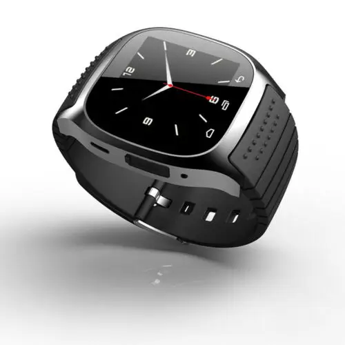 Mate наручные водонепроницаемые Bluetooth Смарт-часы для Android htc samsung iPhone iOS - Цвет: Черный