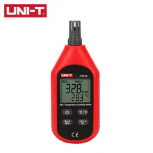 UNI-T ut333/ut333bt mini medidor de umidade de temperatura de pouco peso design ergonômico interface amigável max/min modos