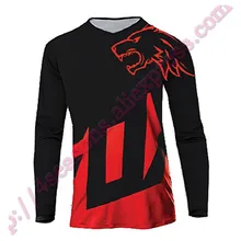 Мотоцикл Джерси для SKYLINE MTB DH MX велосипед Велоспорт велосипед Горные Джерси быстросохнущая гладкая