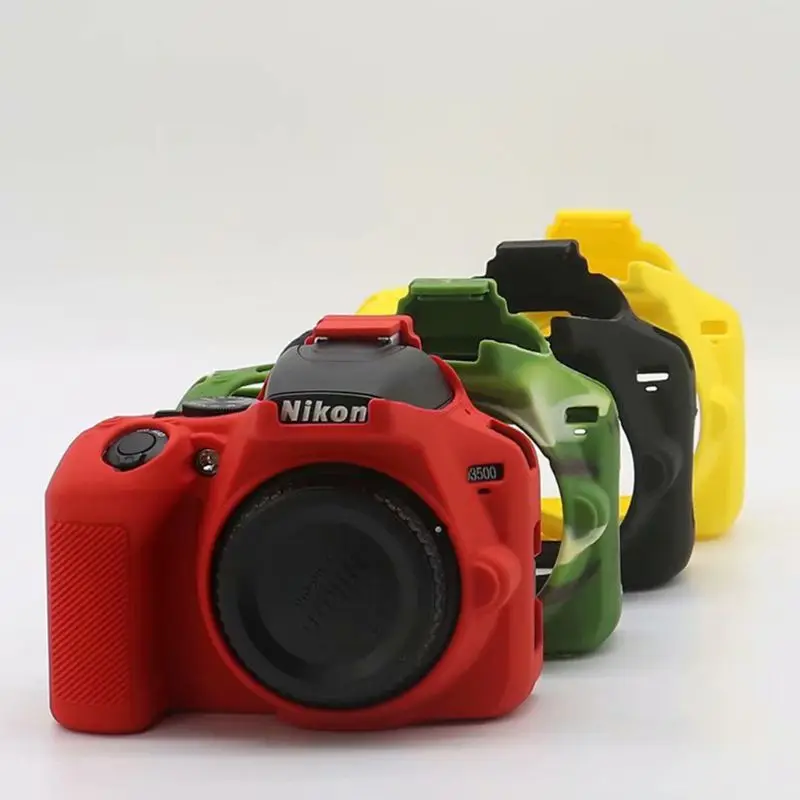 Износостойкий мягкий силиконовый защитный чехол для камеры Сумка для Nikon D3500 резиновая крышка аксессуары для камеры LX9A