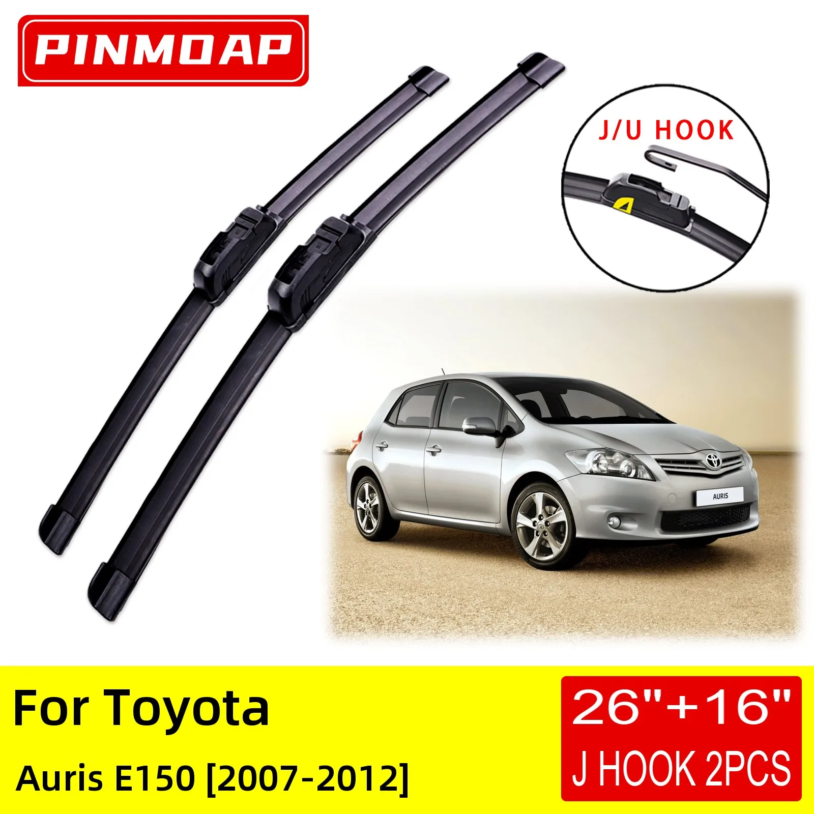 ForToyotaAurisE150200720082009201020112012FrontWiperBlades