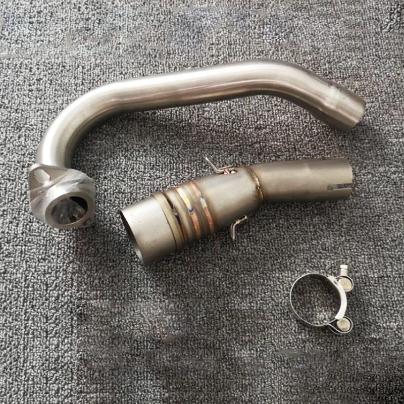 Slip-On Installare Per Yamaha Xmax300 Xmax 300 X-Max250 X-Max 300 Tubo Di Collegamento Centrale Misura Tutti 51Mm Marmitta Di Scarico In Acciaio Inox 