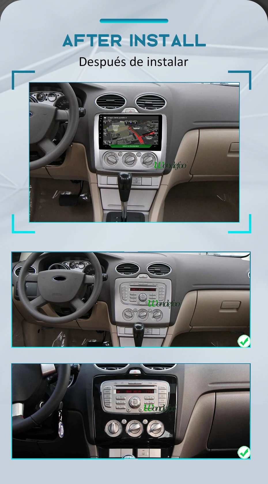 Excellent Android 9.0 1280P 4G 64G Carplay Auto GPS Radio for Ford Focus EXI MT 2 3 Mk2 2004-2011 Multimedia IPS Screen No DVD Head Unit 4 Excellent Android 9.0 1280P 4G 64G Carplay Auto GPS Radio for Ford Focus EXI MT 2 3 Mk2 2004-2011 Multimedia IPS Screen No DVD Head Unit 4