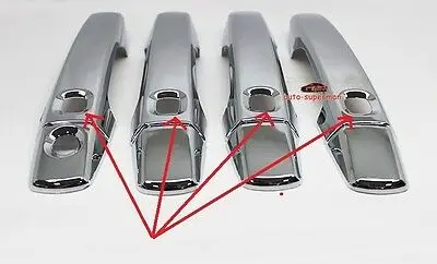 Car modification Car accessories Chrome door handle cover ForToyota Land Cruiser FJ200/LEXUS LX570 2008