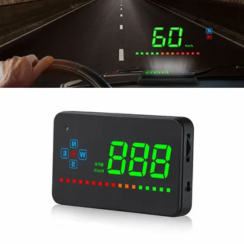 

Car Universal Hud Head Up Display Speedometer Obd2 Temperature Water Projection On The Windshield Auto HUD For Car Accessories