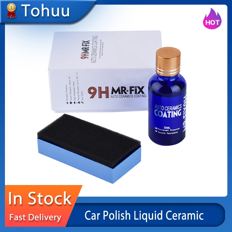Car Ceramic Coating Liquid 9H/10H Anti-scratch for Auto Motorcycle