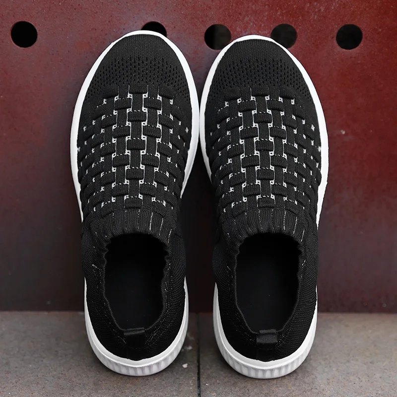 

Spring New Style Low Top Casual Sports Shoes Slip-on Foot Covering Loafers Light wa zi xie Star Celebrity Style