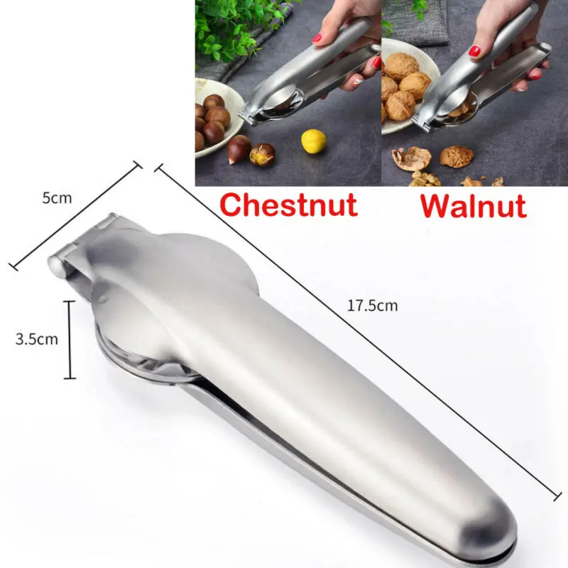 

2019 New Arrival Chestnut Clip Nut Cracker Walnut Pliers Metal Nut Opener Plier Portable Tools HOT SALE