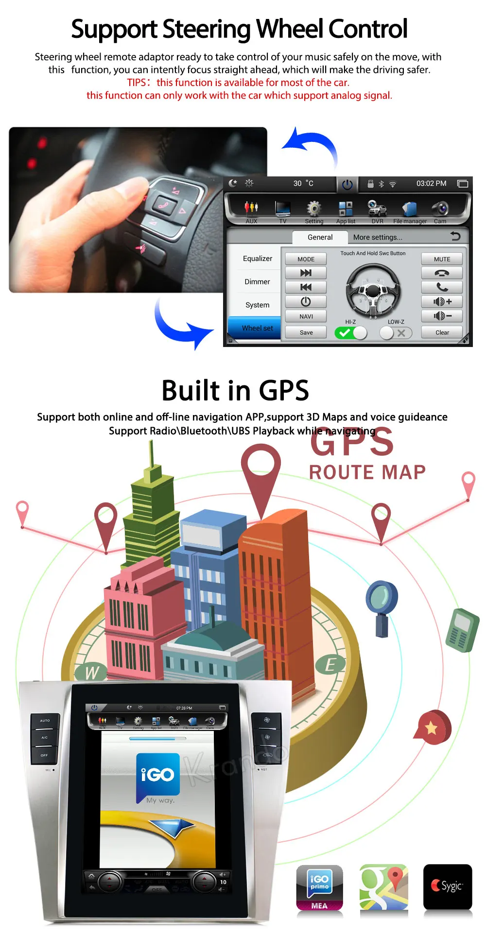 Krando Android 8,1 10," Tesla вертикальный экран Автомобильный мультимедийный плеер gps для Toyota Camry 2007-2011 радио аудио стерео BT wifi