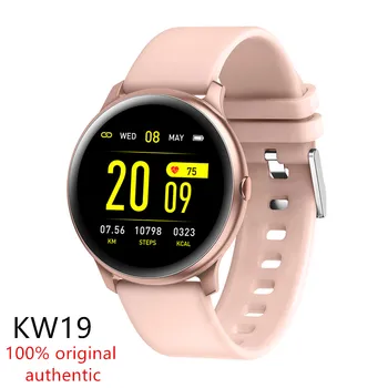 

KW19 Smart Watch Heart Rate Monitor Bluetooth Men's Sports Fitness Trakcer Smartwatch For Android IOS Mobile Phone PK L8 P71 L5