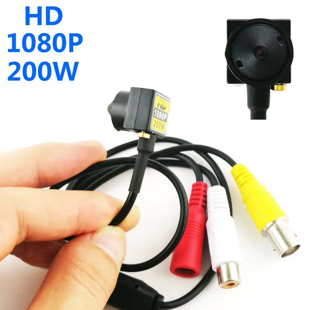 200W HD 1080P AHD камера микро мини CCTV видеонаблюдения s для DVR системы