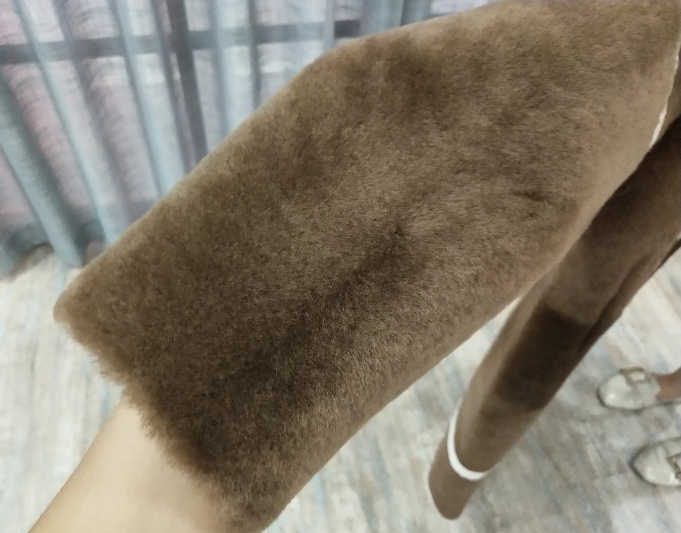 Парка X-long из натурального меха abrigos mujer invierno2019 куртка из натуральной овечьей шерсти Женская зимняя одежда с вырезом