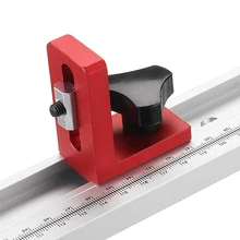 T-track sliding bracket Miter Track Stop T-Track Sliding Brackets for T-Slot T-Track Woodworking DIY Tool Woodworking Projects