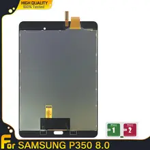 Voor Samsung Galaxy Tab Een 8.0 P350 P355 Tablet Lcd Dispaly Touch Screen Digitizer Sensoren Volledige Vergadering Panel Vervangende Onderdelen