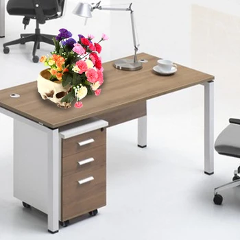 

Resin Crafts Human Tooth Skull Teaching Skeleton Model Halloween Home Office Flower Pot Planter Skull Pot Decoration