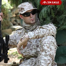 Uniforme militaire de Camouflage 12 couleurs, combinaison tactique, chemise de Combat des forces spéciales, ensemble manteau et pantalon de soldat avec poches
