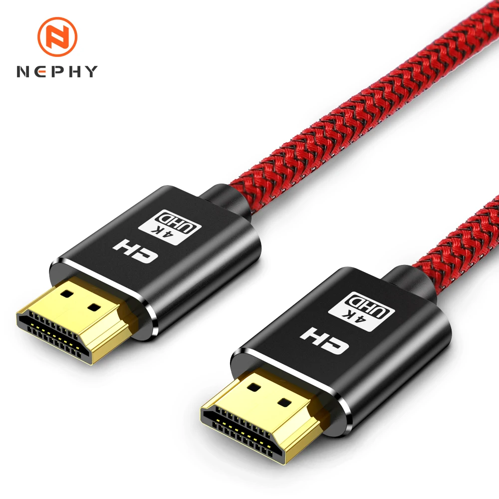 HDMI к HDMI 4K 2,0 кабель для Apple tv PS4 сплиттер переключатель коробка 3D разрешение HD tv ЖК-дисплея ноутбука PS3 PS4 60 Гц видео аудио кабель