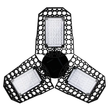 

144 LEDs Three Leaf Nursery Backyard Waterproof Foldable Greenhouse Seeding Houseplants Plant Grow Light E26 E27 Full