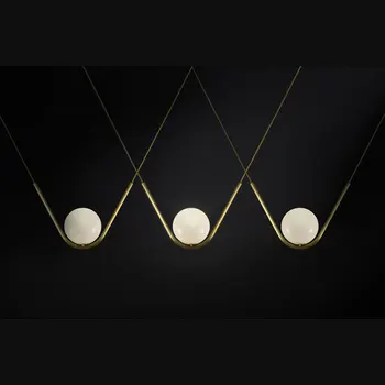 

1 Nordic Unique V Shape Led Chandelier Dining Room Adjustable Hanging Chandelier Lighting Led Suspension Lamp Droplight Fixtures