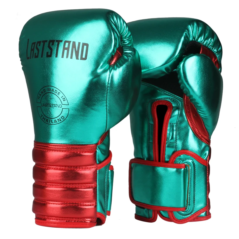 1 Pair Metal color Kids/Audlts Women Men Boxing Gloves for Sandbag Punch 