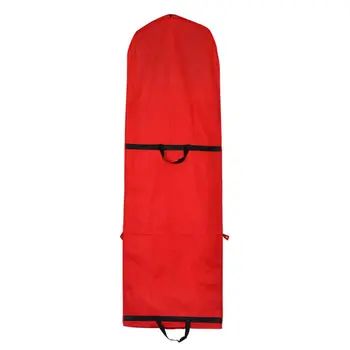 

150x60cm Non-Woven Fabric Wedding Dress Dust Cover Zipper Closure Bride Gown Storage Bag Foldable Garment Clothes Case Protector