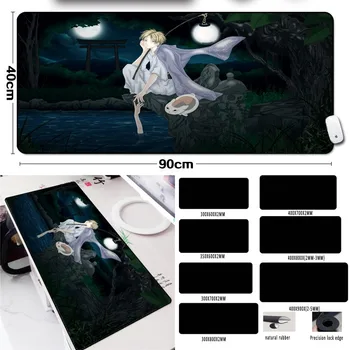 

400x900 Series Big Size Mousepad Anime Mousepad Table Mat Natsume Yuujinchou Antiskid Wear Rubber Mousemat Pc Game Mat