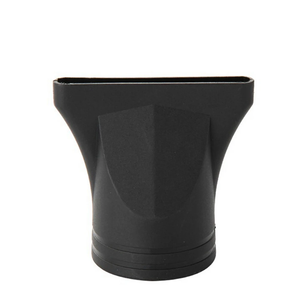 Reemplazo de plástico para salón de belleza, concentrador de secado de secador plano, boquilla negra, herramienta de estilismo, cubierta de campana, tamaño ancho y estrecho, 1 Uds.