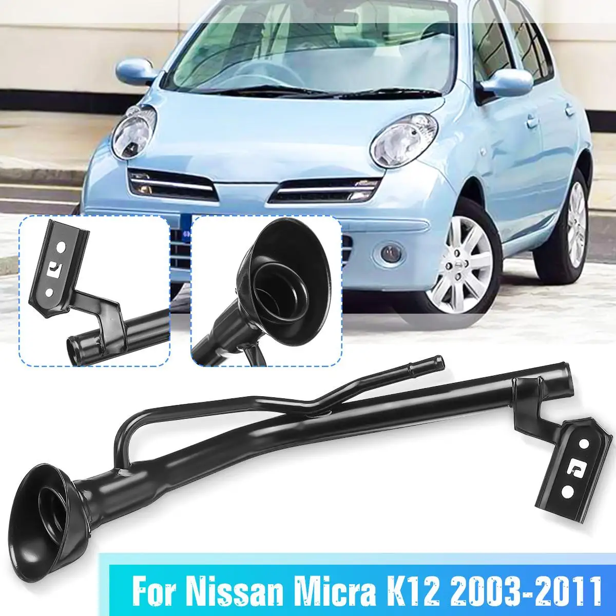 Car Fuel Tank Neck Pipe Intake Passage Petrol Fuel Tank Filler 17221BC400 17221BC40A for