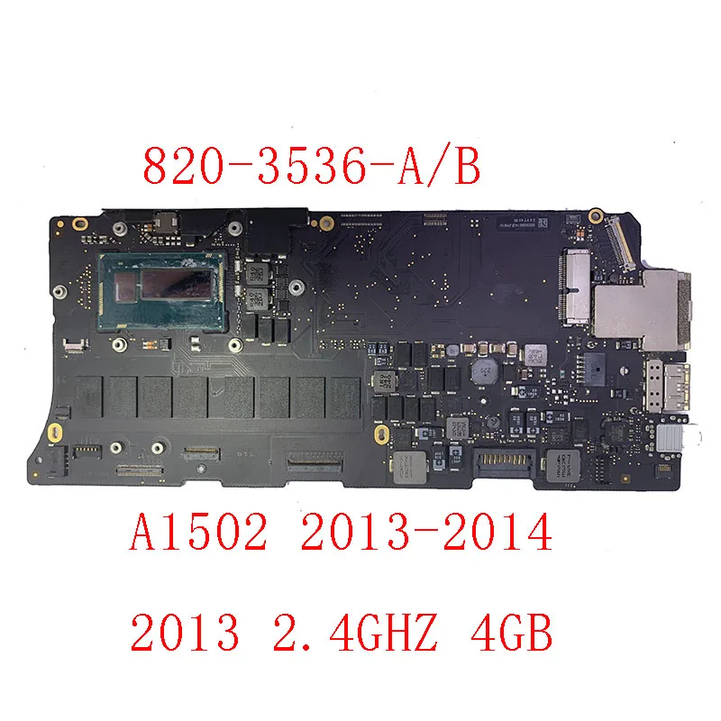 US $98.92 Free Shipping Motherboard for Macbook Pro Retina A1502 Logic board Main Board i5 24GHZ 4G 8G 8203536A 2013 2014
