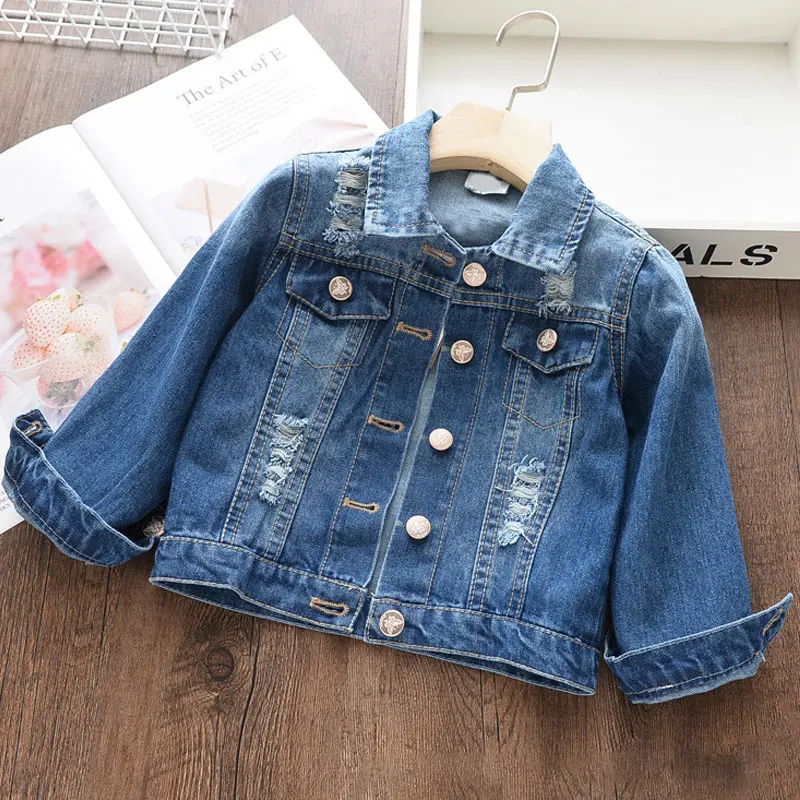 discounted Bear Leader Girls Denim Coats New Brand Spring Kids Jackets Clothes Cartoon Coat Embroidery Childre