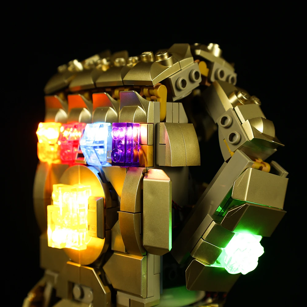 LED Licht Kit Für 76191 Gauntlet DIY Spielzeug Set Nicht Enthalten Bausteine Nur Beleuchtung Kit – Detail 10
