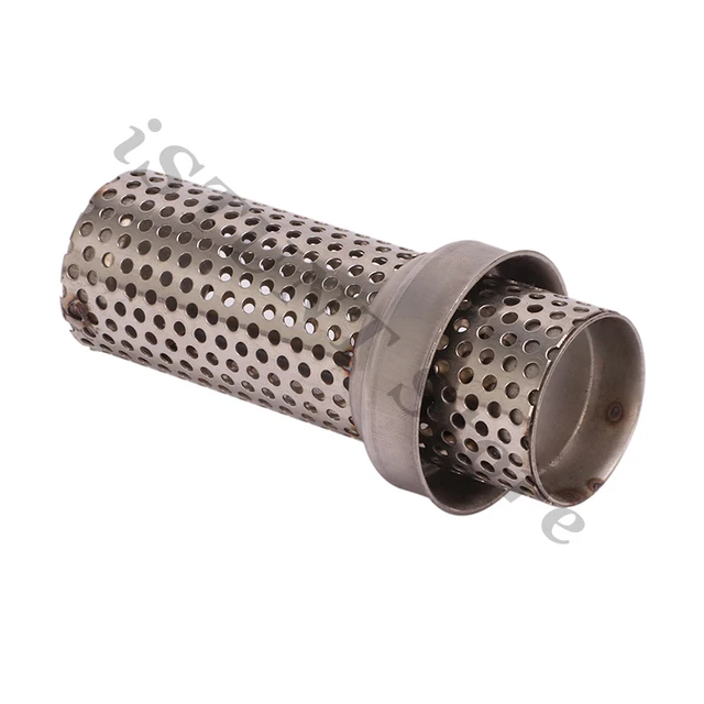 Universal 51mm Inlet Motorcycle Exhaust Silencer Muffler Removable DB Killer  Delete Noise Sound Eliminator Mesh DB Killer - AliExpress