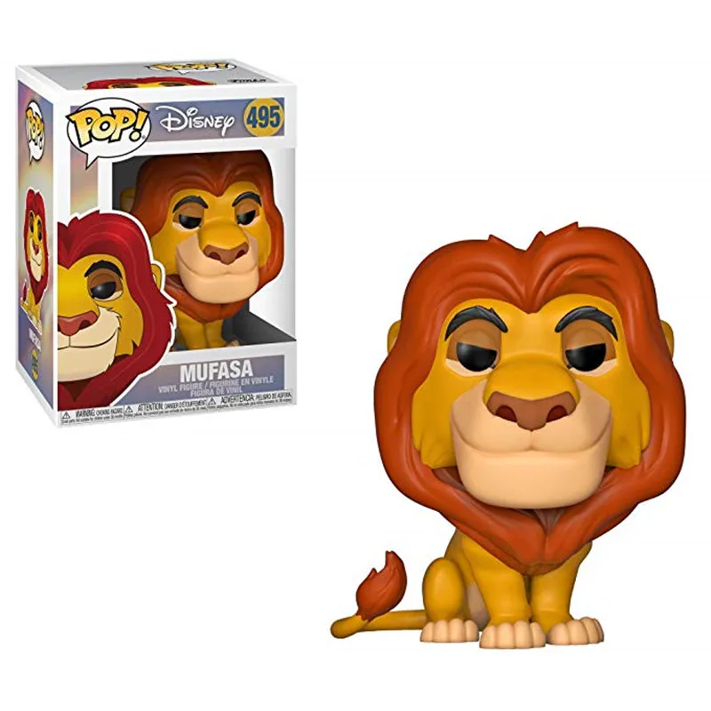 FUNKO POP disney Movie Король Лев-SIMBA Луау Пумба муфаса Виниловая фигурка Коллекционная модель игрушки для детей подарок