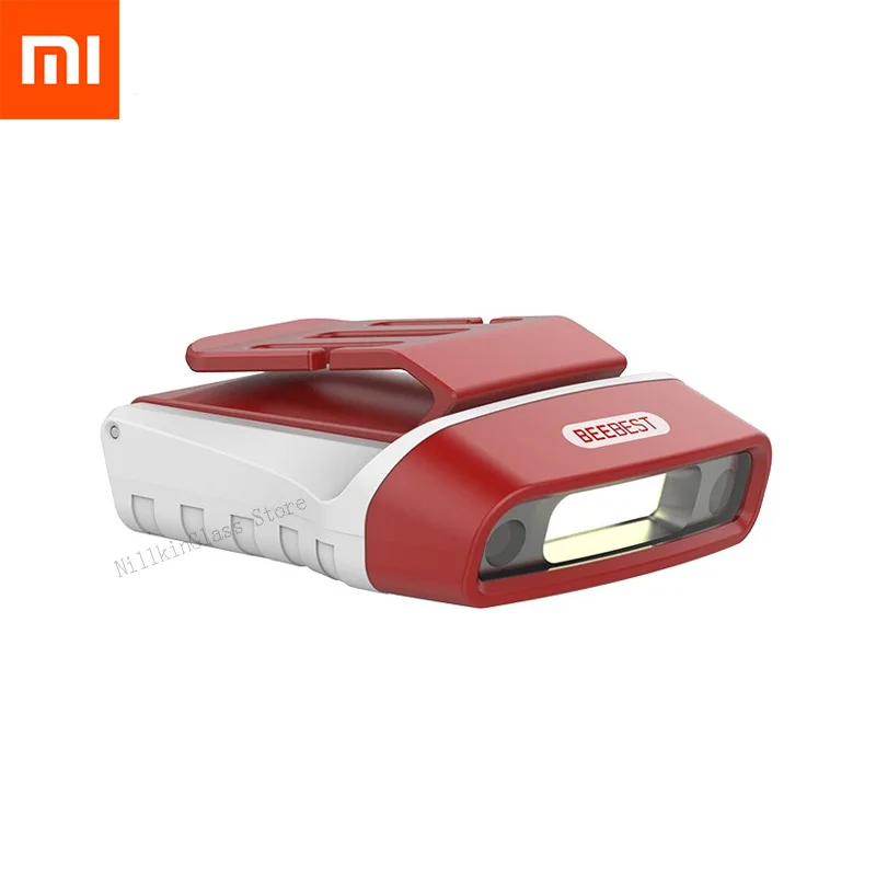 Xiaomi Mijia Beebest 100LM светодиодный индукционный Головной фонарь 5 режимов 180 ° USB Перезаряжаемый водонепроницаемый велосипедный светильник Портативный индукционный светильник