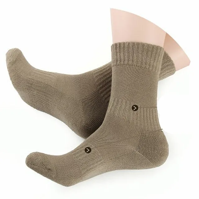 5 paia Nordic Sport Military happy Socks uomo Trekking calze da arrampicata calze a compressione da uomo calze lunghe in cotone per uomo 2