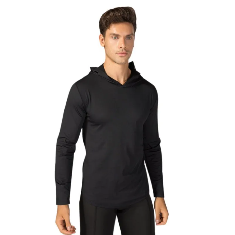 

Men Hat Zipper Running Jackets New Winter Autumn Hoodies Sport Shirt Fitness Gym Sports Clothing Sport Top Men Sportswear