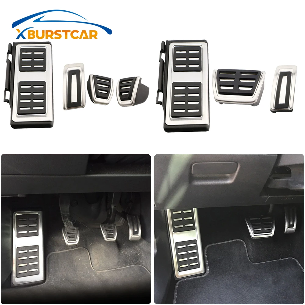 Автомобильные педали для Skoda Octavia A7 Seat Leon 5F MK3 Volkswagen VW Tiguan Allspace Passat B8 Golf 7 T-cross Tcross T-roc