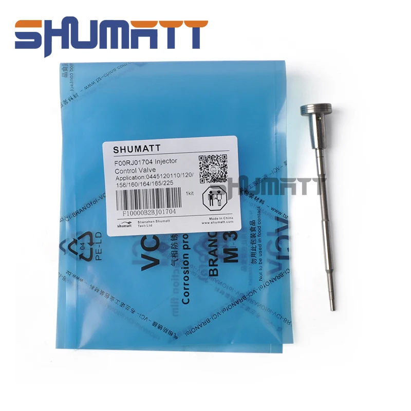 

Shumatt F00RJ01704 Common Rail Control Valve F00RJ01704 CR Diesel Injector Nozzle Valve for Bosch 0445 120 110/120/156/160/164