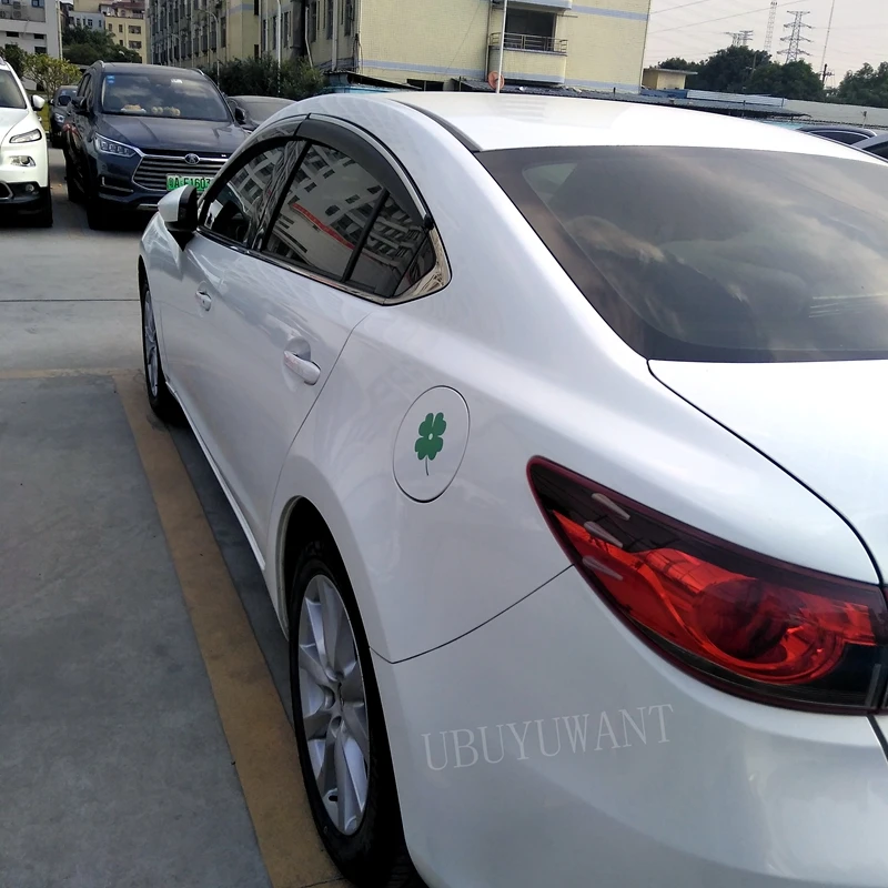 Для Mazda ATENZA- Пластик черное окно козырек Vent Оттенки Защита от солнца дождь дефлектор гвардии авто аксессуары 4 шт./компл