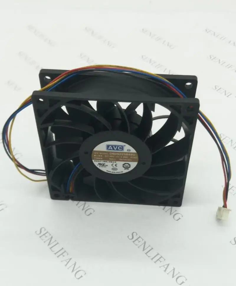 Для AVC DB09225B48U DC48V 0,26 AFour-line статическая крыльчатка двойной шариковый подшипник охлаждающий вентилятор