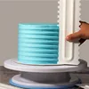 Cake Decorating Comb Cake Scraper Smoother Cream Decorating Pastry Icing Comb Fondant Spatulas Baking Pastry Tools ► Photo 2/6
