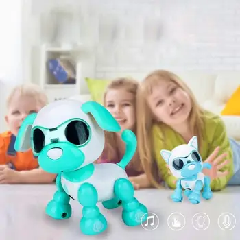 

Electronic Pets Robot Dog Pet Toy Stand Walk Cute Interactive Intelligent Dog Robot Toy LED Educational Toy Child Birthday Gift