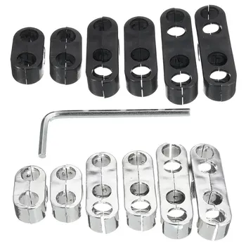 

Chrome Spark Plug Wire Separators Dividers Looms For Ford