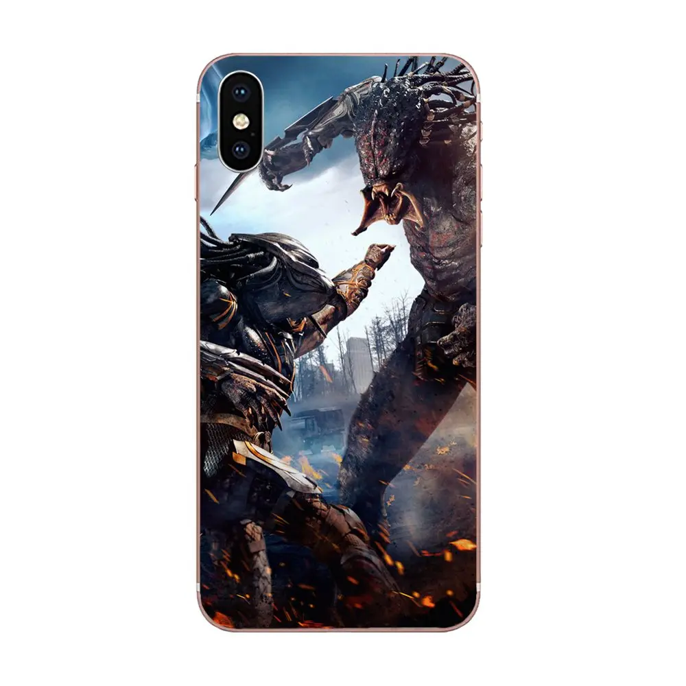 Чехлы Alien Vs Predator из ТПУ для iPhone SE2020 11 Plus Pro X XS Max XR 8 7 6S SE 4S 5 5C 5S|Бамперы| |