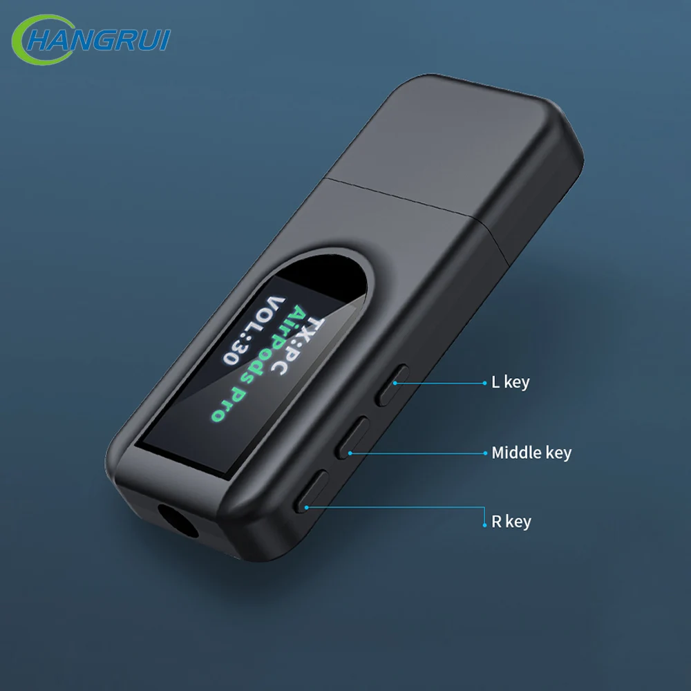 Адаптер Bluetooth 5 0 для ПК компьютера ТВ аудио USB Bluetooth-приемник автомобиля наушников