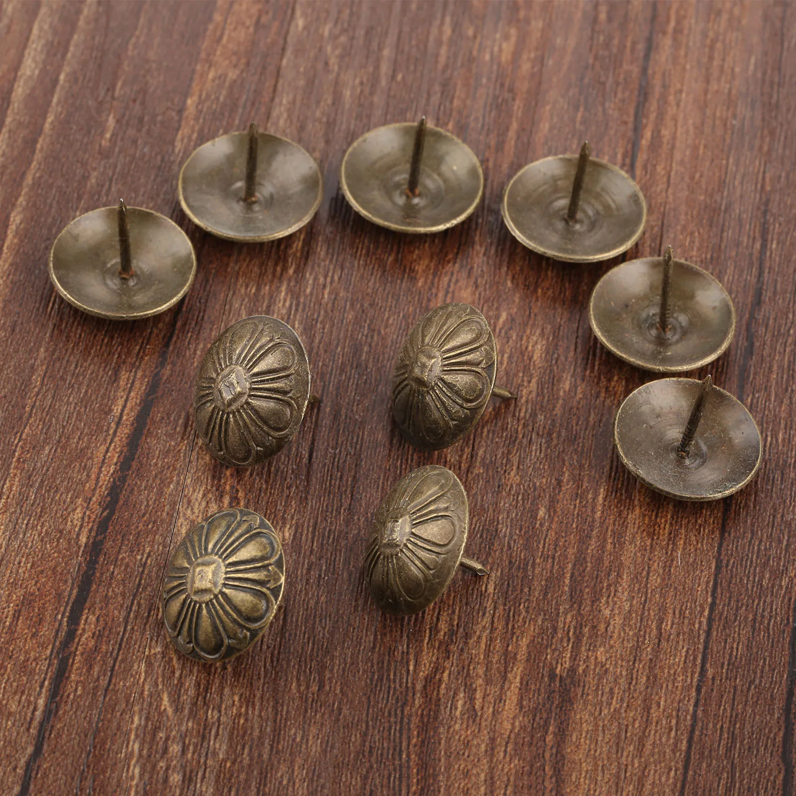 Upholstery Nail 20Pcs Vintage Jewelry Wood Box Furniture Tack Stud Pushpin