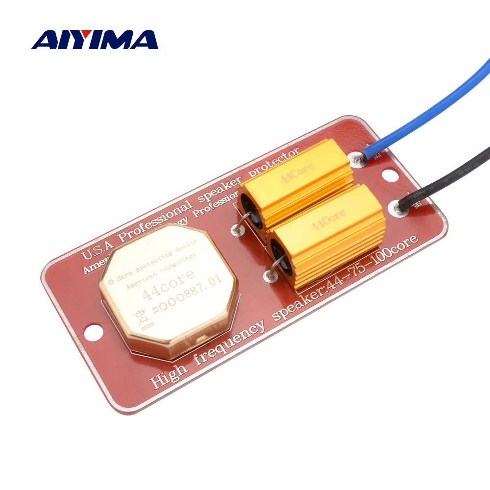 

AIYIMA Tweeter Speaker Crossover Audio Professional Speaker Protector 44 75 100 Core Frequency Divider Filter Stage Crossover