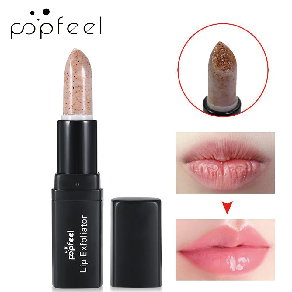 

POPFEEL New Style Lip Care Lip Scrub Removes Lips Dirt Nourishing Moisturizing Lipbalm Removal Dead Skin Lips Exfoliator Scrub